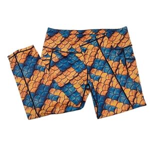 CVG Dragon Scale Capri Leggings